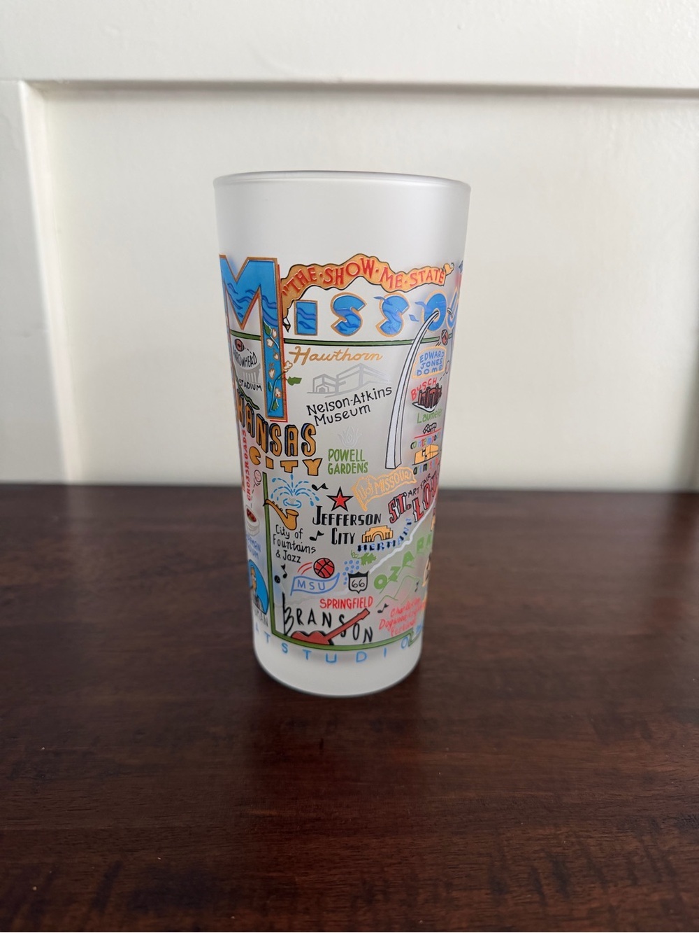 NWOT Catstudio “Missouri” Glass